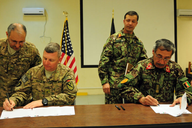 Afghan forces accept control of Camp Julien
